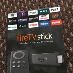 Both fully formatted 
With remotes and all leads 
Firestick still boxed.
Selling both as dont use either.