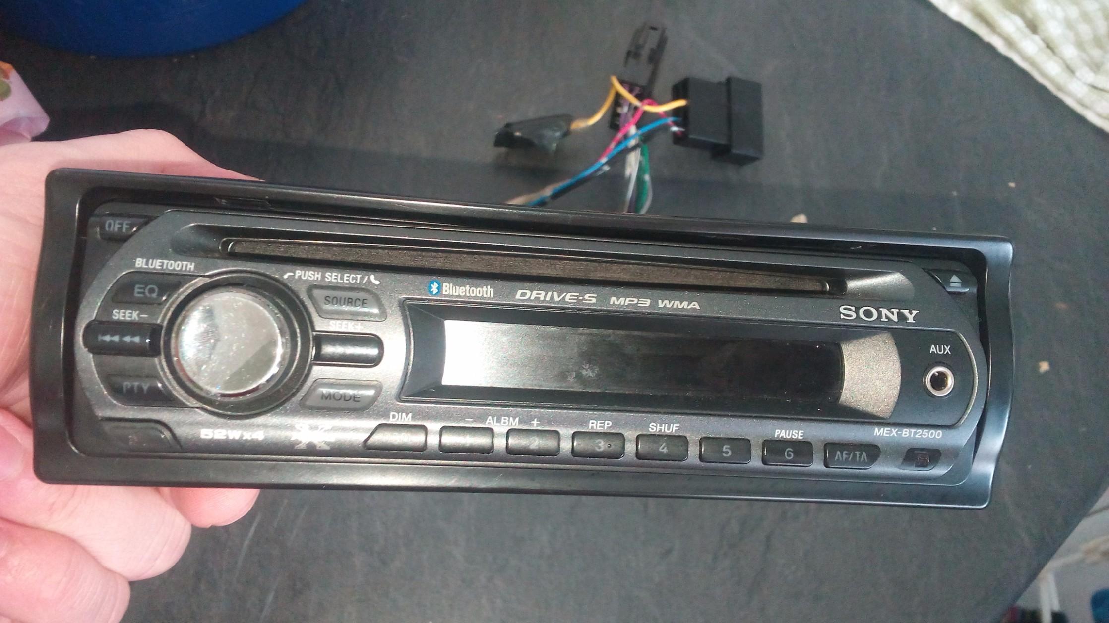 Sony Mex Bt Bluetooth Car Cd Player In Dh Consett F R