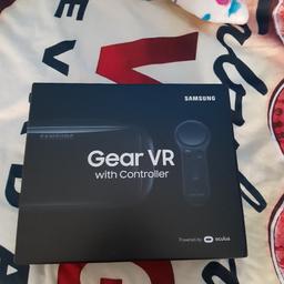 I am selling a gear vr with controller it's brand new not been use . I am selling because I will not use it, everything it's in the box.