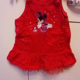 Disney Babykleid Rot. Gr. 62