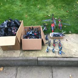 There are 20+ helicopters and 20+ handsets all the stuff there has not been tested no chargers. NO TIME WASTERS. THIS IS A LEGITIMATE DEAL NO SILLY OFFERS !!!!!!