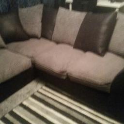 Grey and corner sofa good condition