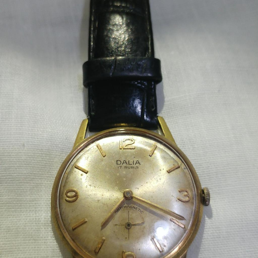 Orologio da tasca marca dalia carica manuale 17 rubini vintage