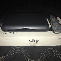 Sky Hd Mini Box
This is not Sky+ (plus) it is only Sky Hd box comes with manual, terms and conditions and sky remote, the remote has been used although it works, the casing has marks on the remote, the Sky Hd Box has never been used. No Sky viewing card, no plug, how ever if you do want a plug I can sell for an additional £5 but most people have these laying around, if you would like a HDMI cable I can also sell for an additional £6 if needed.
£18 Or Nearest Offer without plug or hdmi cabl
