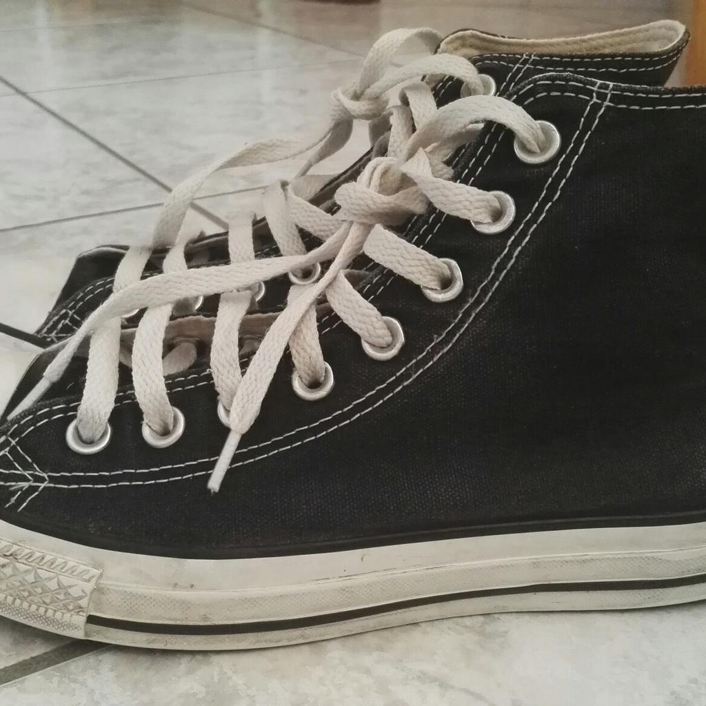 Converse nere alte clearance 39