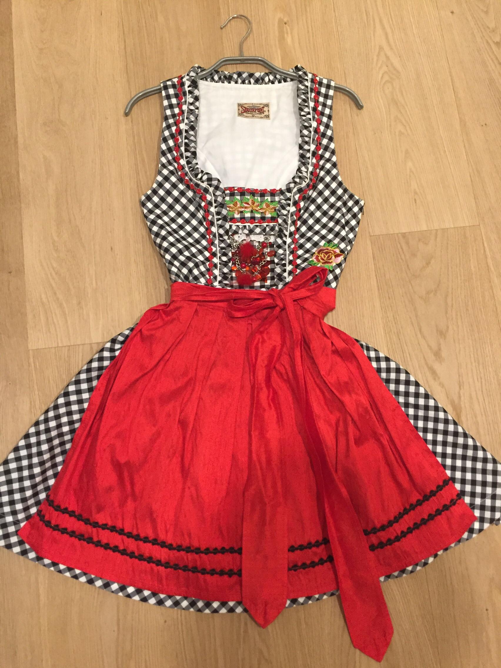 STOCKERPOINT Dirndl 'Sarah' In Turquoise | ABOUT YOU