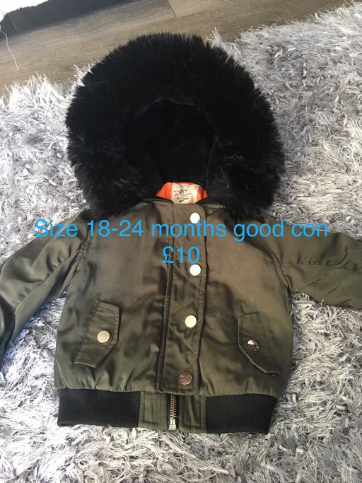 Buy & Sell Greenhithe Dartford - Photos for River island puff coat fur hood