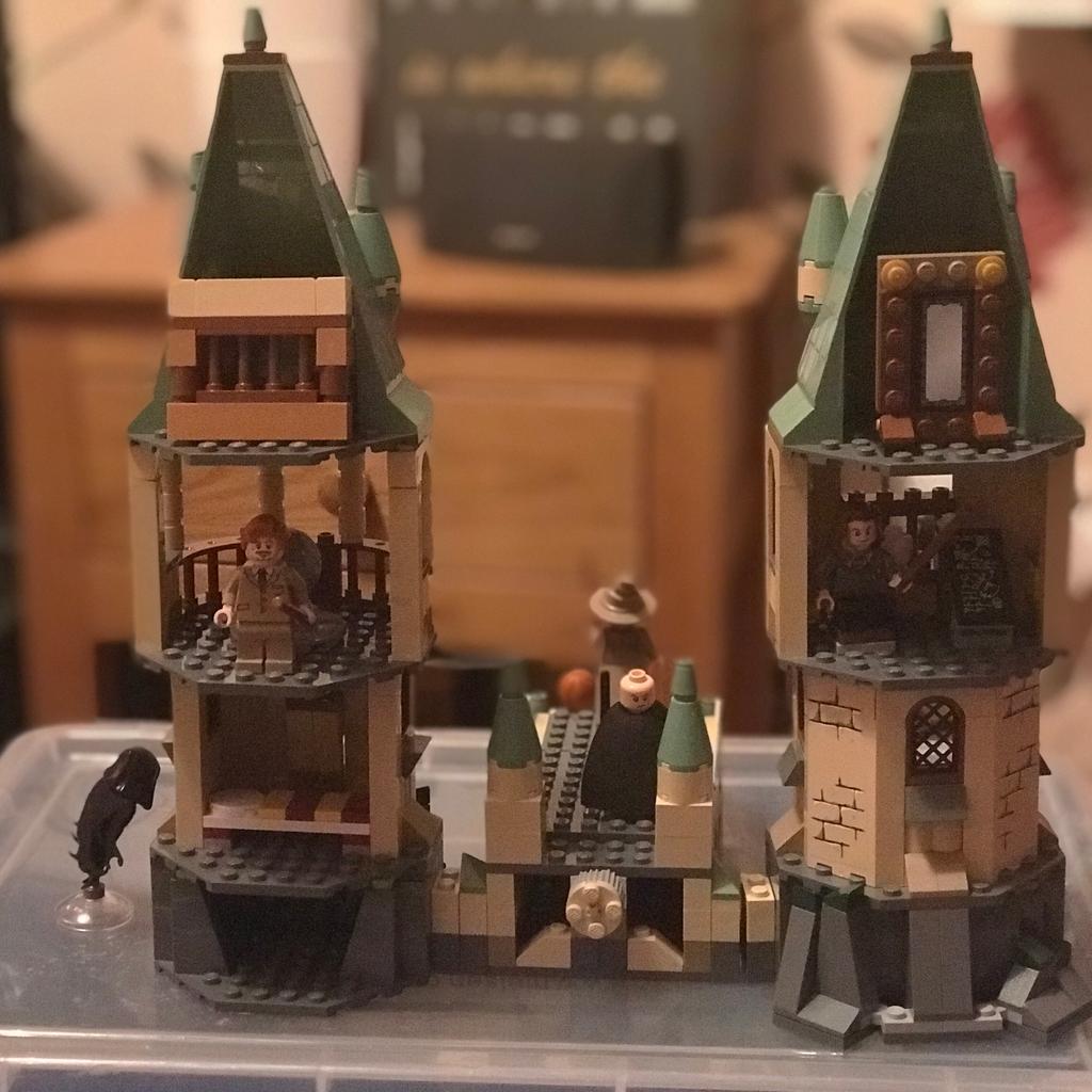 Lego harry potter hogwarts castle best sale instructions 4867