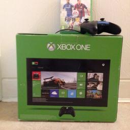 Selling an Xbox one console with fifa 15. Console has a few scratches but runs very well.