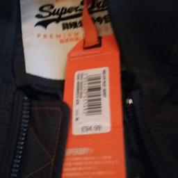Mens xl pilot superdry jacket khaki colour bnwt £40