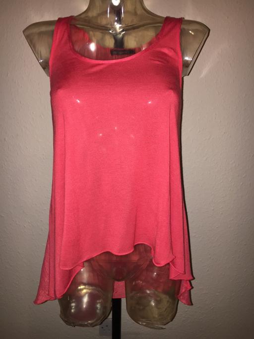 Buy & Sell Merseyside Sefton - Photos for Ladies Coral Vest top size 8