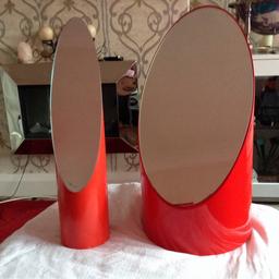 Lipstick mirrors 1small 1 Larger Good condition