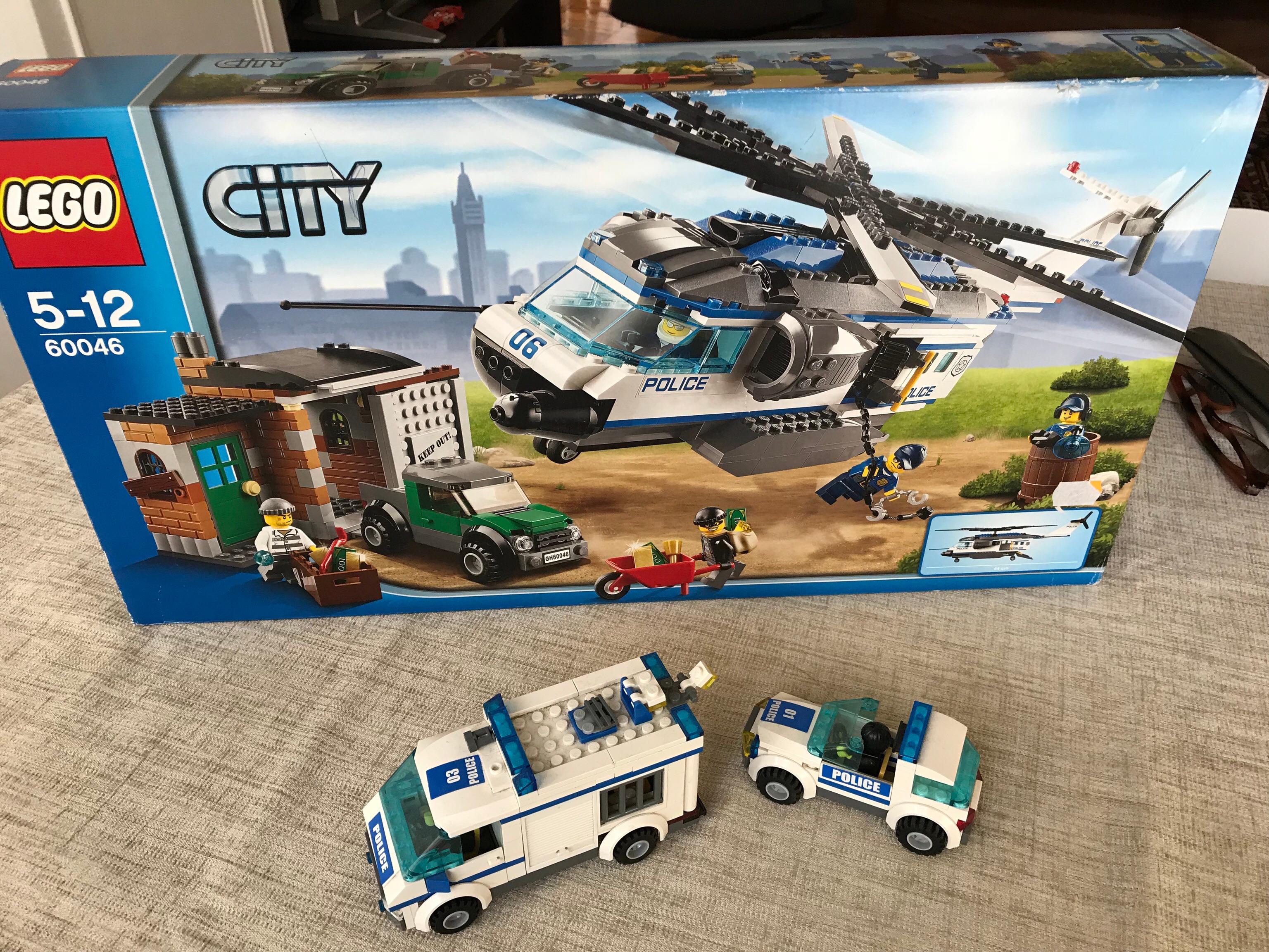 Lego City 60046 Elicottero Di Sorveglianza