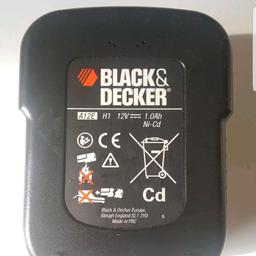2-Pack Black & Decker CP12 CP122 PS12 PS122 12V Ni-cd GENUINE Battery
