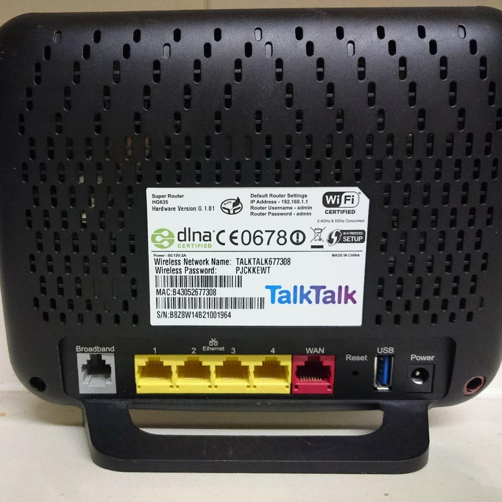 Huawei HG635 super Router, (price reduced) in BN17 Wick für £ 5,00 zum