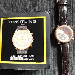 Breitling watch brand new never worn