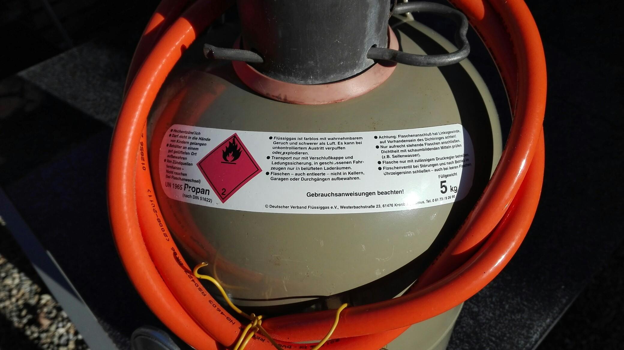 Gasflasche Selber Befullen Strafe