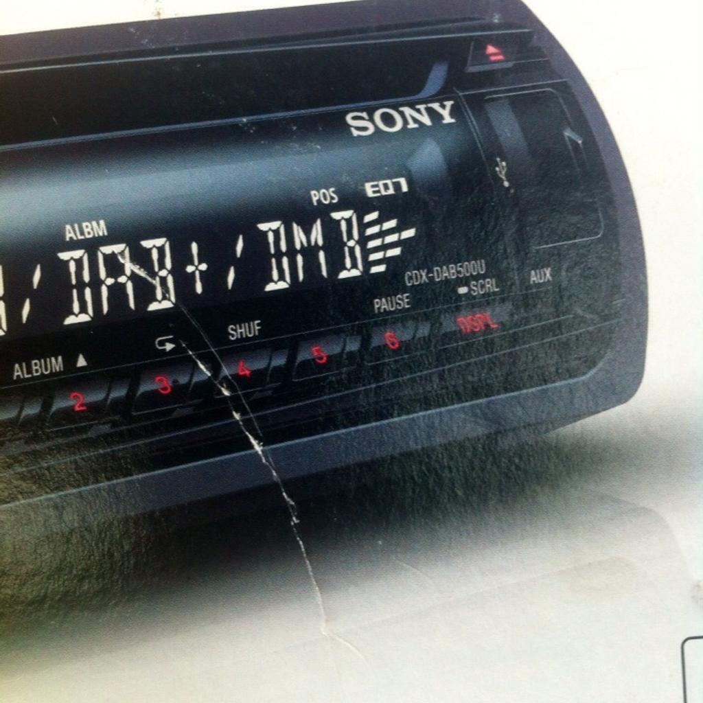 SONY CDXDAB500U Xplod CAR RADIO in BL3 Bolton for £55.00 for sale Shpock