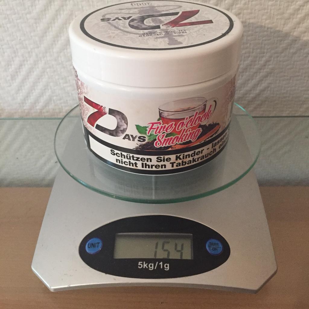 Shisha 7 Days Five o'clock Smoking in 46149 Oberhausen für 10,00 € zum ...