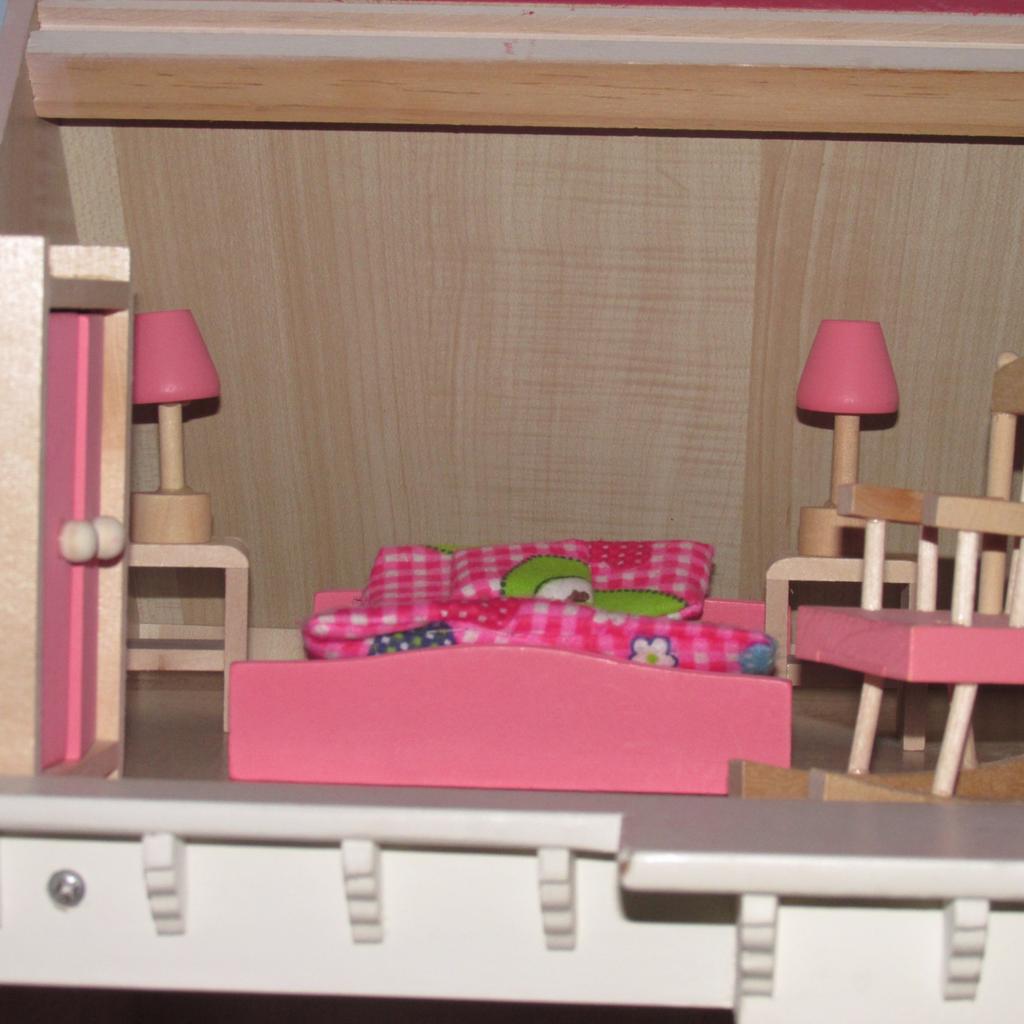LARGE WOODEN DOLLS HOUSE WITH NEW FURNITURE in SS9Sea for £60.00 for