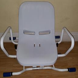 Disabled swivel bath chair