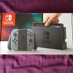 For Sale my Sons Nintendo Switch, I'm selling as he as played it a few times since his birthday.

It comes with a 64GB micro SD with pre installed games Mario kart, Bomberman, Lego City & Minecraft.

Also a physical copy of Zelda.

The Digital games are linked to my Nintendo account which I am happy to transfer to the buyer so they can own the games or just leave the account on the console as I won't be using it.

Everything is as boxed and it is in perfect condition.