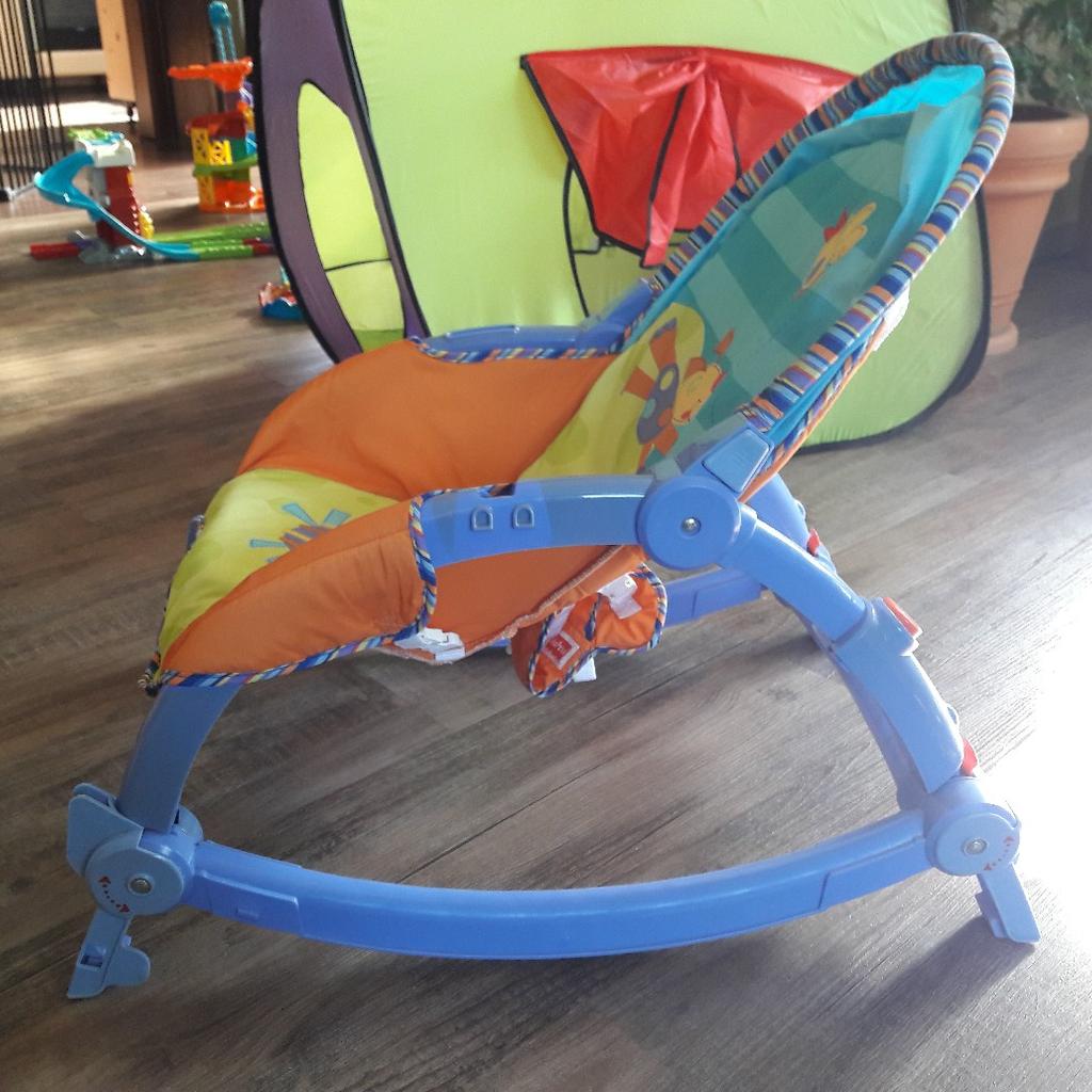 Babywippe mit Vibration, zum Stuhl umbaubar in 64560 Riedstadt für 12,00 €  zum Verkauf