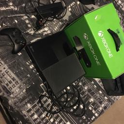 Just an Xbox one 500bg good condition few scratches nothing major 
All wires and come with a purei av HDMI
And a xbox one pad 
With original box. 
£110 or nearest offer