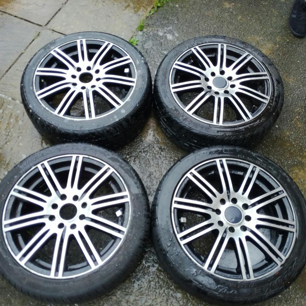 Enzo alloy wheels 15s 4x100 4x108 multistud in S40 Chesterfield for £