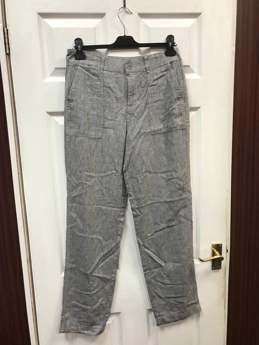 Buy & Sell West Midlands Birmingham - Photos for Skinny trousers size 8R, New grey Linen