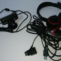 PS headphone with mic and camera with mic
They haven't been tested
