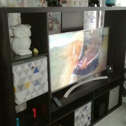 Black tv unit in good condition it's pick up only can have it dismantled if you want it.