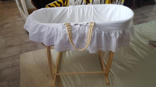 Buy & Sell West Midlands Birmingham - Photos for Moses basket with 2 rocking stands