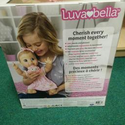 Brand new and boxed luvabella blonde doll