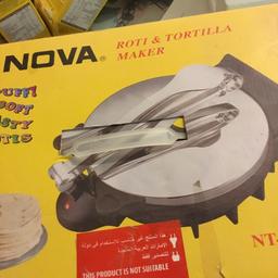 Indian Roti maker
Brand New, unwanted Gift
For Sale
With booklet how to make Roti, Paratha and Tortillas
Very easy to use