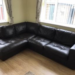 Ready to sell in about 6 weeks-happy to take deposit to hold. 
From George street furnitures. Been a fab settee, there is slight general wear and tear but hardly noticeable.