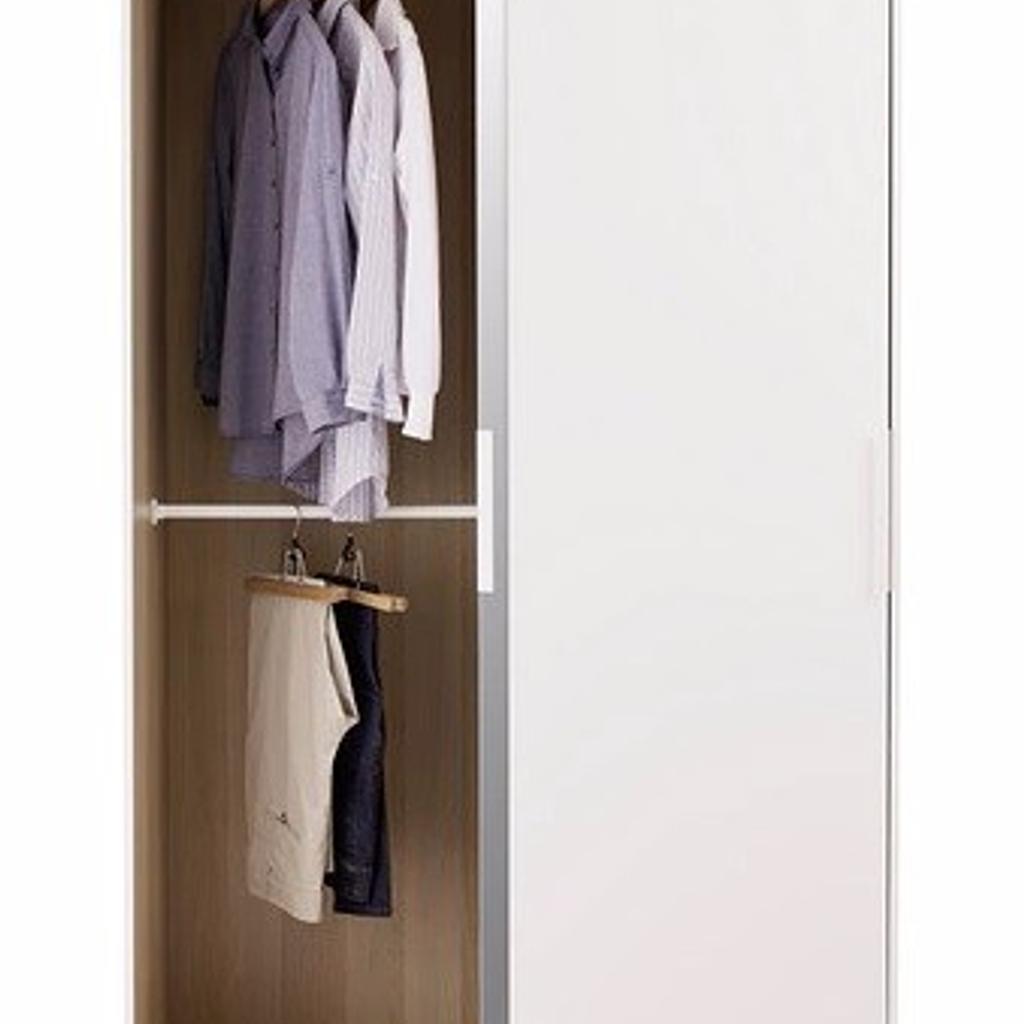 IKEA Morvik White Wardrobe with mirror door in E20 London for £110.00 ...