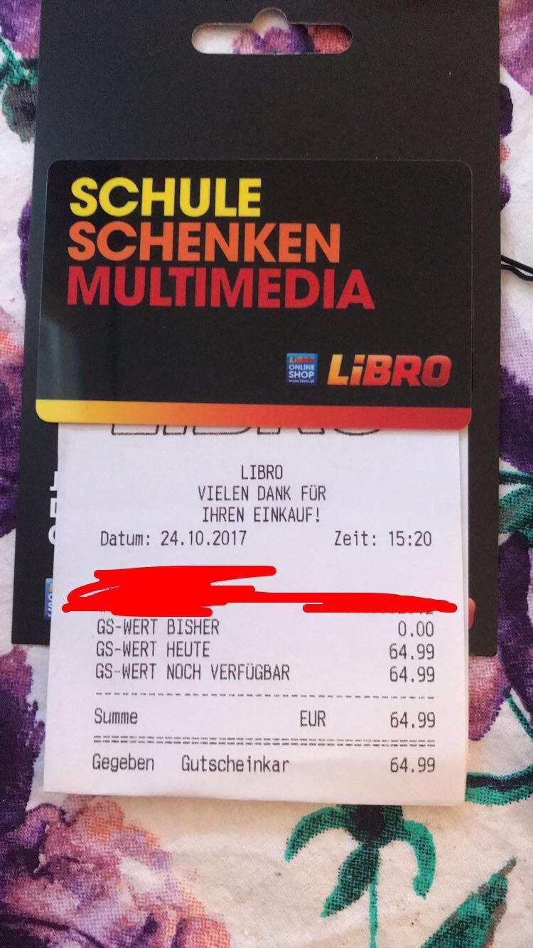 Libro Gutschein in 1220 Wien für € 60,00 zum Verkauf | Shpock AT