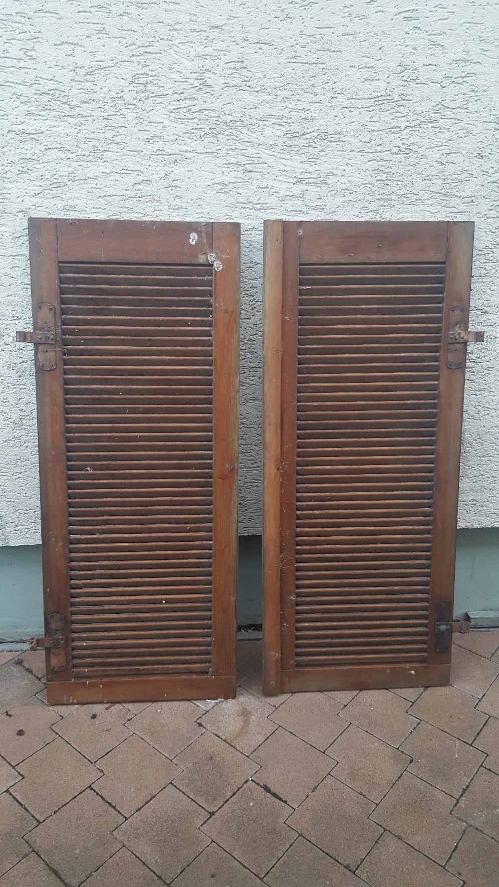Melody Jane Puppenhaus-Fensterläden Aus Holz – Echtes Miniatur-Zubehör Im Maßstab 1:24