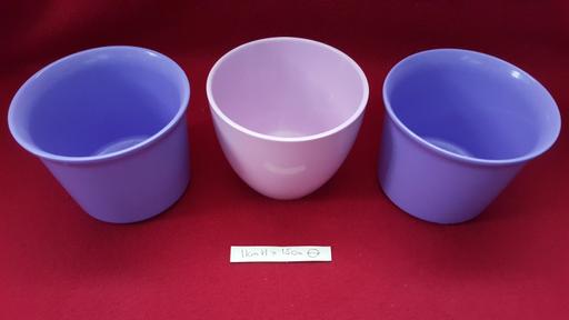 Buy & Sell Warwickshire Nuneaton and Bedworth - Photos for 3 lilac plant pots. Storage pots. Ceramic