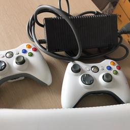 Xbox 360 in weiß. Plus 2 Controller (voll funktionstüchtig), plus einen weiteren (rb taste hängt), plus Fifa 15/16
ohne HDMI Kabel
abzuholen in Schwetzingen