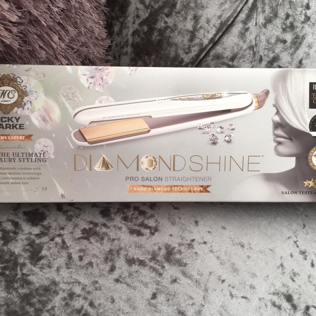 Nicky clarke hotsell diamond shine straightener