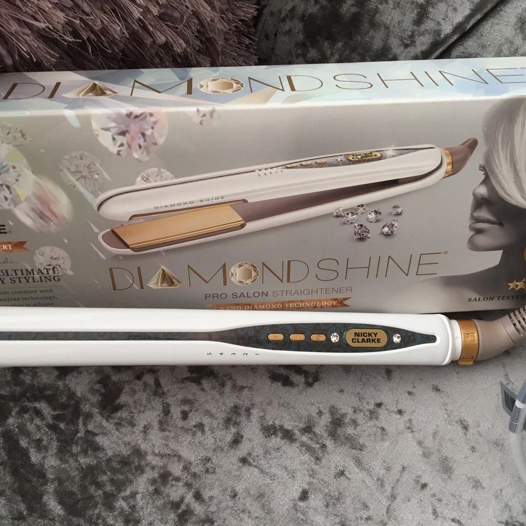 Nicky clarke 2024 diamond shine straighteners