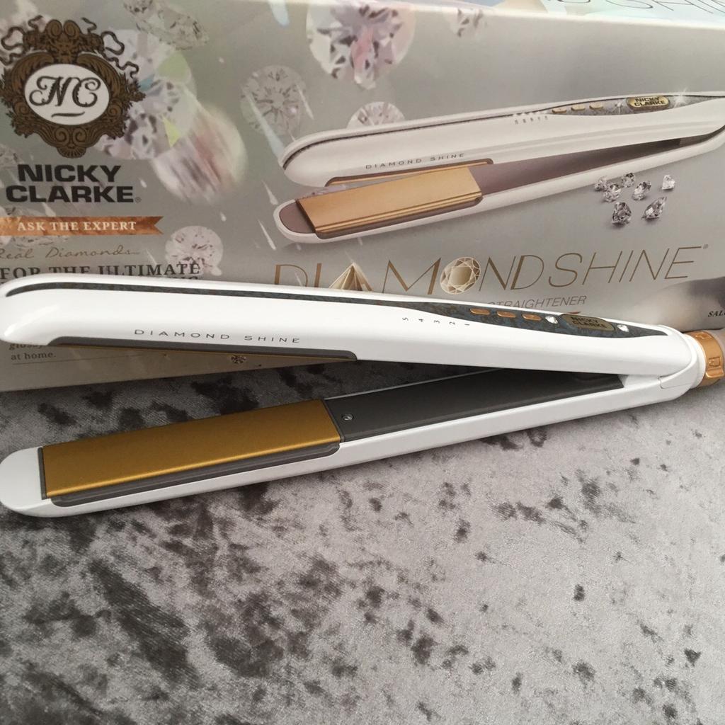 Nicky clarke straighteners diamond clearance shine