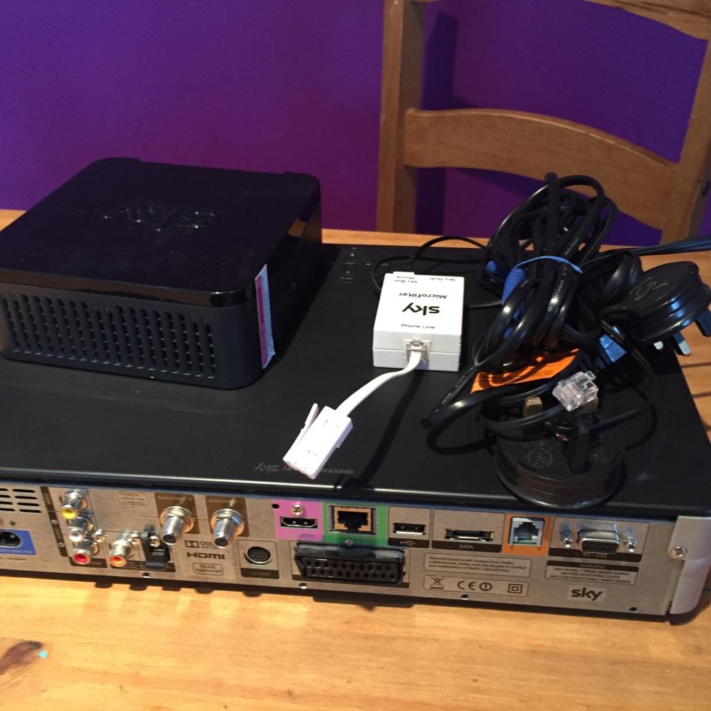 Sky HD box WiFi router and micro filter in S80 Worksop for £20.00 for