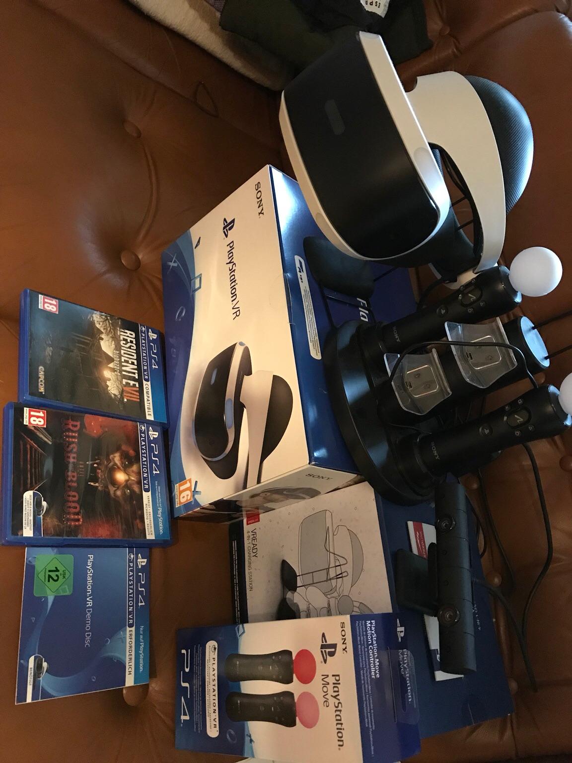 PS4 VR Set + Spiele in 81735 München für € 550,00 zum Verkauf | Shpock AT