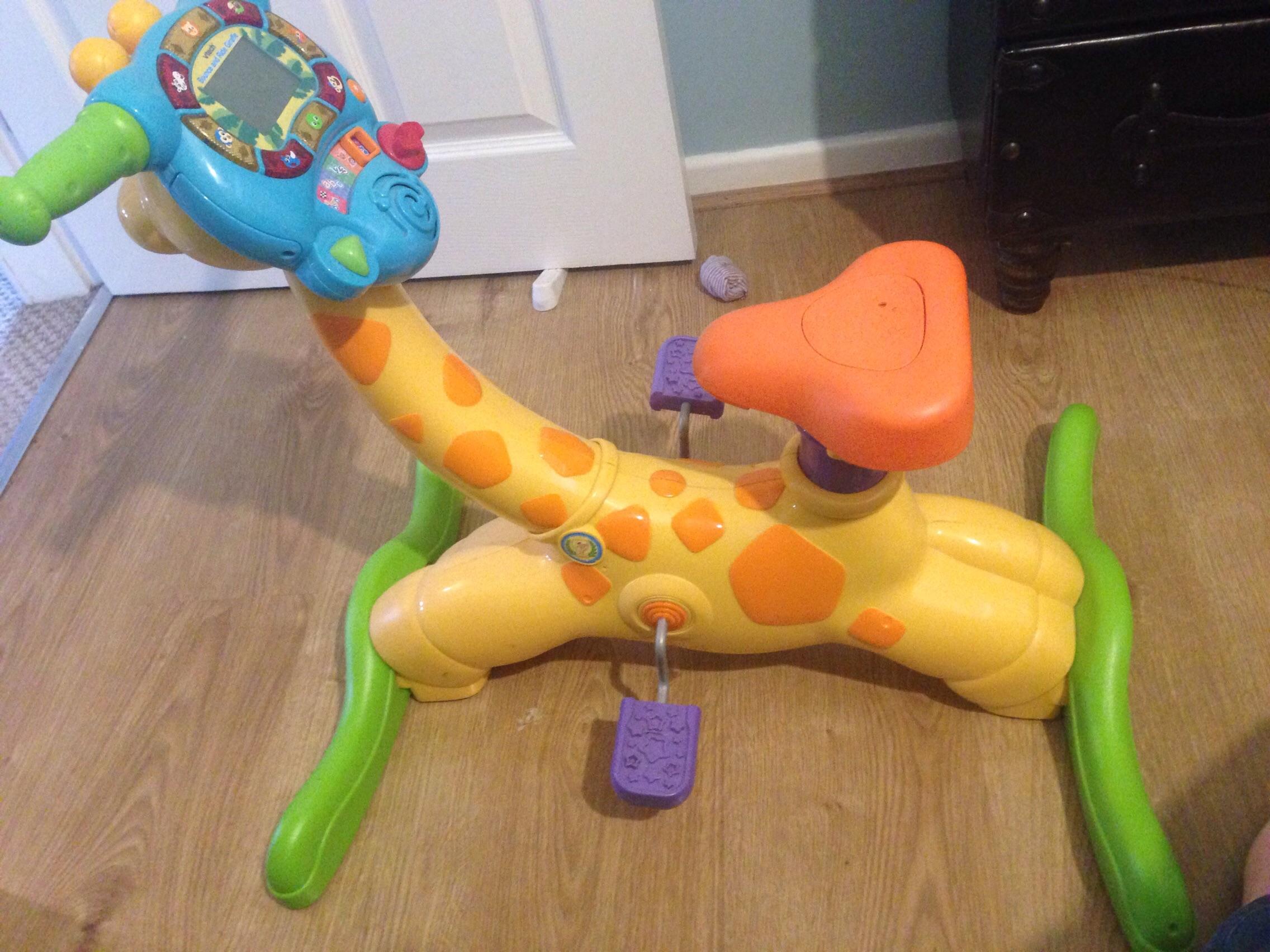 vtech bounce and ride giraffe