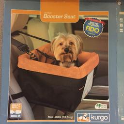Dog booster seat for car only used once.