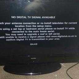 Alba TV perfect condition, built in freeview, no remote, not sure what inch it is collection only open to offers