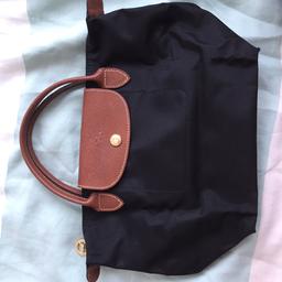 Le Pliage Handtasche S, schwarz, selten getragen, kleine Gebrauchsspuren